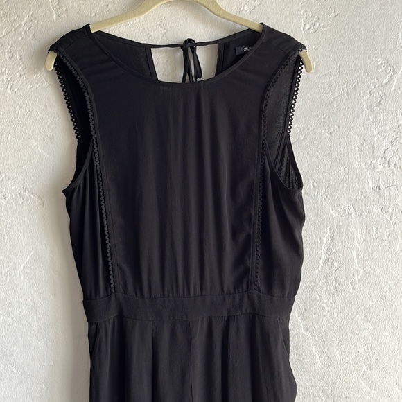 Madewell, Elegant Black Romper in Black, Size 4 - Picture 2 of 6